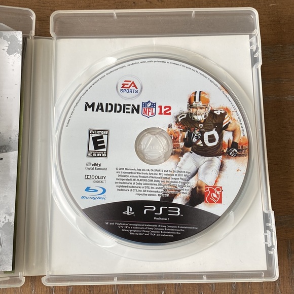 Original "Madden 2012" PlayStation 3 Game - Picture 4 of 6